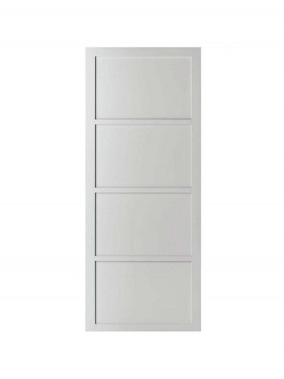 eco-urban handmade internal brooklyn 4 panel white door premium primed dd6307